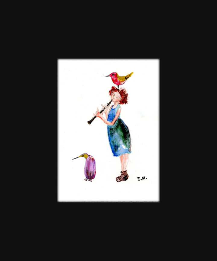 Girl with Flute