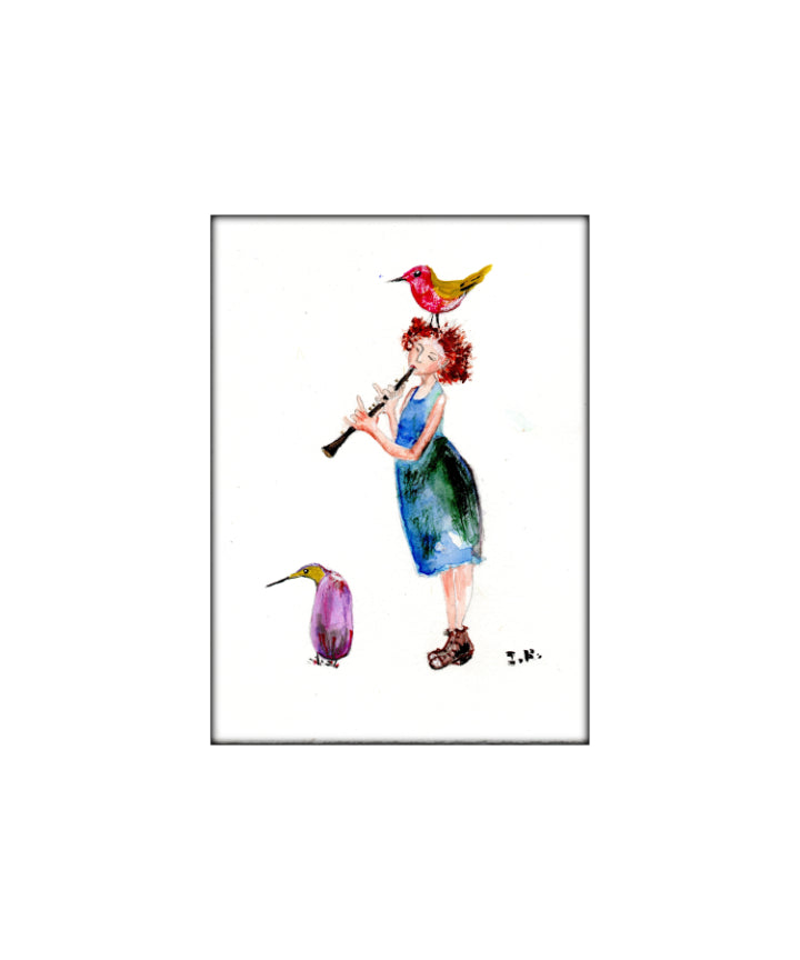 Girl with Flute