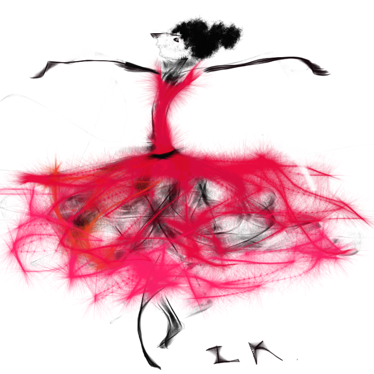 Dancer in Red